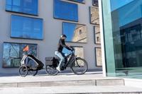 XLC s bs-c10 duo two-seater child trailer - thumbnail