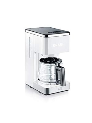 Graef FK 401 Koffiezetapparaat Wit Capaciteit koppen: 10 Glazen kan, Warmhoudfunctie Graef FK 401 Koffiezetapparaat Wit Capaciteit koppen: 10 Glazen kan, Warmhoudfunctie