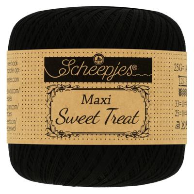 Scheepjes Maxi Sweet Treat - 110 Black - Haakgaren / Breigaren