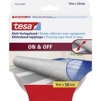 tesa Klittenband voor tapijt Om vast te plakken (l x b) 10 m x 50 mm Wit 1 stuk(s) - thumbnail
