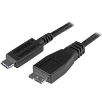StarTech.com USB 3.1 USB-C naar Micro-B kabel - 1 m - thumbnail