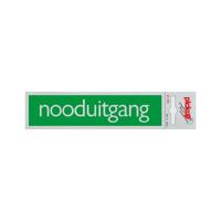Route Alulook 165 x 44 mm Sticker nooduitgang groen Pickup - Pickup - thumbnail