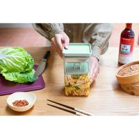 Brabantia Tasty+ Fermentatiekit Jade Groen/Transparant - thumbnail