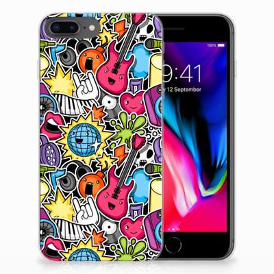 Apple iPhone 7 Plus | 8 Plus | Sillicone Back Cover | Punk Rock Apple iPhone 7 Plus | 8 Plus | Sillicone Back Cover | Punk Rock