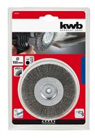 kwb 607410 Schijfborstel, HSS-staaldraad, gegolfd 1 stuk(s) - thumbnail