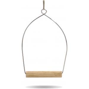 Chromen schommel voor agaporniden Chromen schommel voor agaporniden