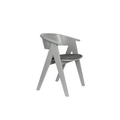 Zuiver Eetkamerstoel 'Ndsm' Essenhout, kleur Grijs