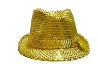 Rubie's Glitterhoed Led Unisex Goud One Size - thumbnail