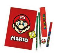 Undercover Super mario schrijfset, 7dlg. - thumbnail