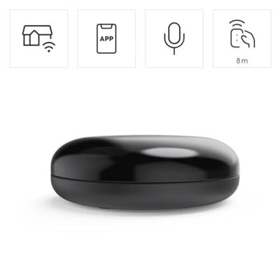 Hama Afstandsbediening, wifi, IR smart home, universeel, airconditioning, tv, lampen, Hama Smart Home-app, USB C, zwart