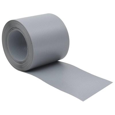 VidaXL Tuinschermen 10 st 252,5x19 m pvc grijs