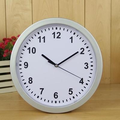 Klok kabinet creatieve verborgen geld muur klok vak verborgen regeling opslag geld verzekering opbergdoos (wit)