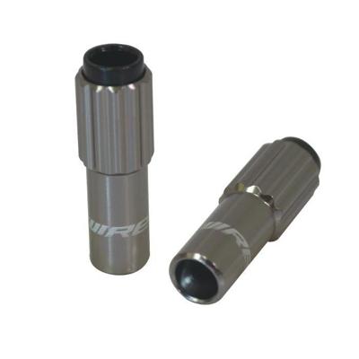 JAGWIRE Mini inline adjusters (2pcs) - titanium