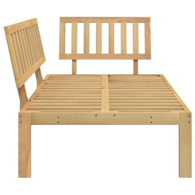 Tuinhoekbank pallet massief acaciahout