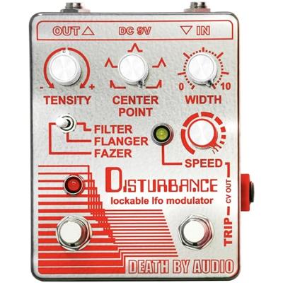 Death By Audio Disturbance Filter Flanger Phaser effectpedaal