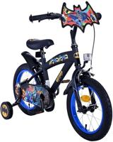 Batman kinderfiets - jongens - 14 inch - zwart - thumbnail
