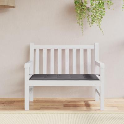 VidaXL Tuinbankkussen 120x50x4 cm oxford stof antracietkleurig VidaXL Tuinbankkussen 120x50x4 cm oxford stof antracietkleurig