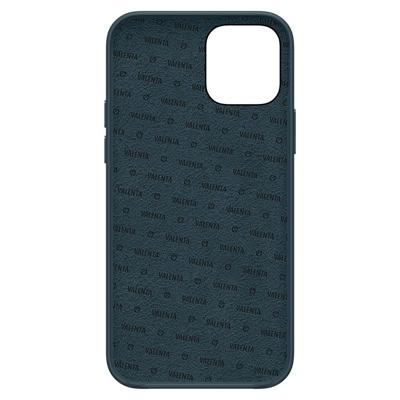 Valenta Leather Back Cover Snap Luxe Apple iPhone 12/12 Pro Blue