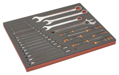 Bahco Foaminlay Fit&Go 3/3 met sleutels en schroevendraaiers - 26-delig - FF1A117