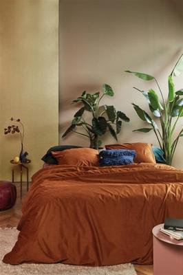 At Home by Beddinghouse At Home by BeddingHouse Cosy Corduroy Dekbedovertrek Terra 140 x 200/220 cm