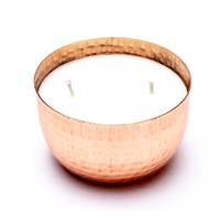 Pitta Aqua Oud Geurkaars met 2 Lonten in Pot (200 gram) - thumbnail