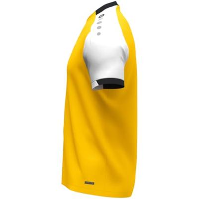 JAKO 6170K T-Shirt Dynamic Kids - Geel/Wit/Zwart - 128