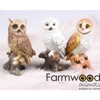 Tuinbeeld Uil 19 cm - thumbnail