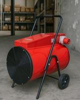 WDH WDH-BGC30 Ventilatorkachel Rood/zwart - thumbnail