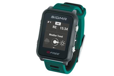 Sigma iD.FREE Sporthorloge GPS - Groen Sigma iD.FREE Sporthorloge GPS - Groen