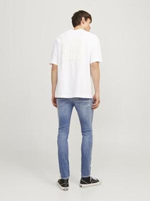 Jack & Jones Jjiglenn Jjfox Am 489 50sps Noos Slim Fit Blue Denim