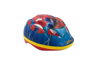 Spiderman Fietshelm spider-man jongens 51-55 cm blauww/rood