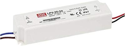 MEAN WELL LPV-35-24 LED-transformator Constante spanning 36 W 0 - 1.5 A 24 V/DC Niet dimbaar, Overbelastingsbescherming 1 stuk(s)