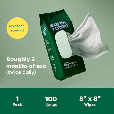 Earth Rated Schoonmaakdoekjes lavendel 100st