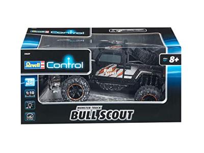 Revell rc bestuurbare auto - monster truck bull scout - thumbnail