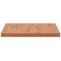 Tafelblad rechthoekig 80x40x2,5 cm massief beukenhout - thumbnail