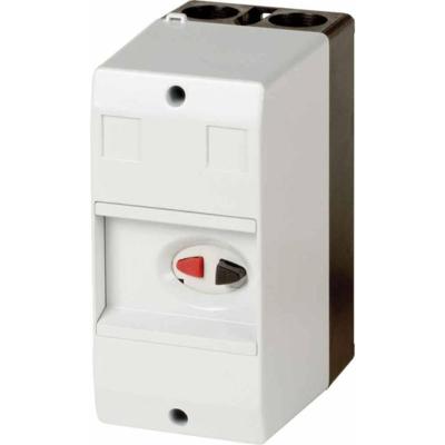 Eaton CI-PKZ01 281403 Lege behuizing Opbouw, Met schakelaar (l x b x h) 80 x 97 x 160 mm Grijs 1 stuk(s)