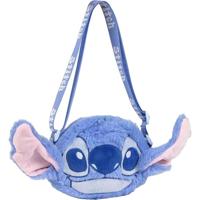 Disney Stitch Pluche Handtas Blauw - thumbnail