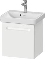 Wastafelonderkast Duravit No.1 Met 1 Deur Links 44x38.6x47.8 cm Met Geïntegreerde Greep Mat Wit Duravit - thumbnail