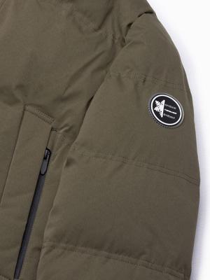 Ombre - Winterjas Heren - Kaki - Olijf Groen - Gewatteerd