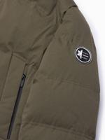 Ombre - Winterjas Heren - Kaki - Olijf Groen - Gewatteerd - thumbnail