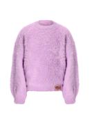 NoNo winter sweater meisjes - paars - Kate - gebreid, zacht, fluffy - thumbnail