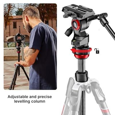 Manfrotto MVKBFRTC-LIVE Befree carbon statiefkit Manfrotto MVKBFRTC-LIVE Befree carbon statiefkit