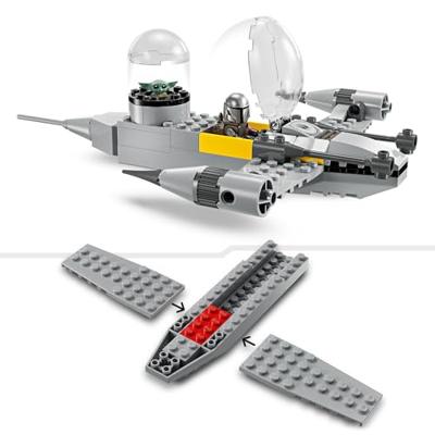 LEGO STAR WARS 75410 Mando en Grogu's N-1 Starfighter