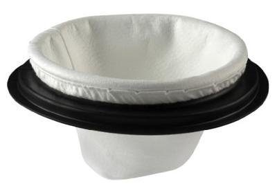 Bosch Accessories 2607432013 Textielfilter met kunststofring, geschikt voor PAS 11-21, PAS 12-27 en PAS 12-27 F.