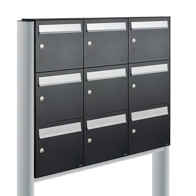 Allux Flow Set 3-Breed, 3-Hoog Op Statief Zwart - 40040070_3x3s