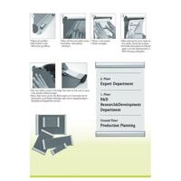 ClipSign 148x210mm A5 deurbordje 15mm - thumbnail