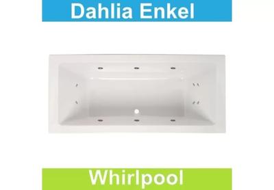 Whirlpool Boss & Wessing Dahlia 180x80 cm Enkel systeem Boss & Wessing