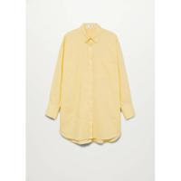 Mango blouse geel - thumbnail