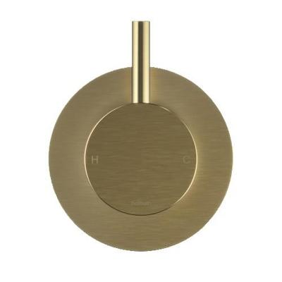 Hotbath Cobber Afbouwdeel Douchemengkraan Geborsteld Messing CB031 Hotbath Cobber Afbouwdeel Douchemengkraan Geborsteld Messing CB031