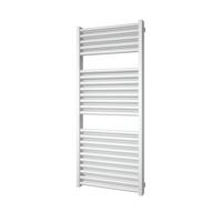 Plieger Imola M designradiator horizontaal met middenaansluiting 1230x500mm 802W wit 7255000 - thumbnail
